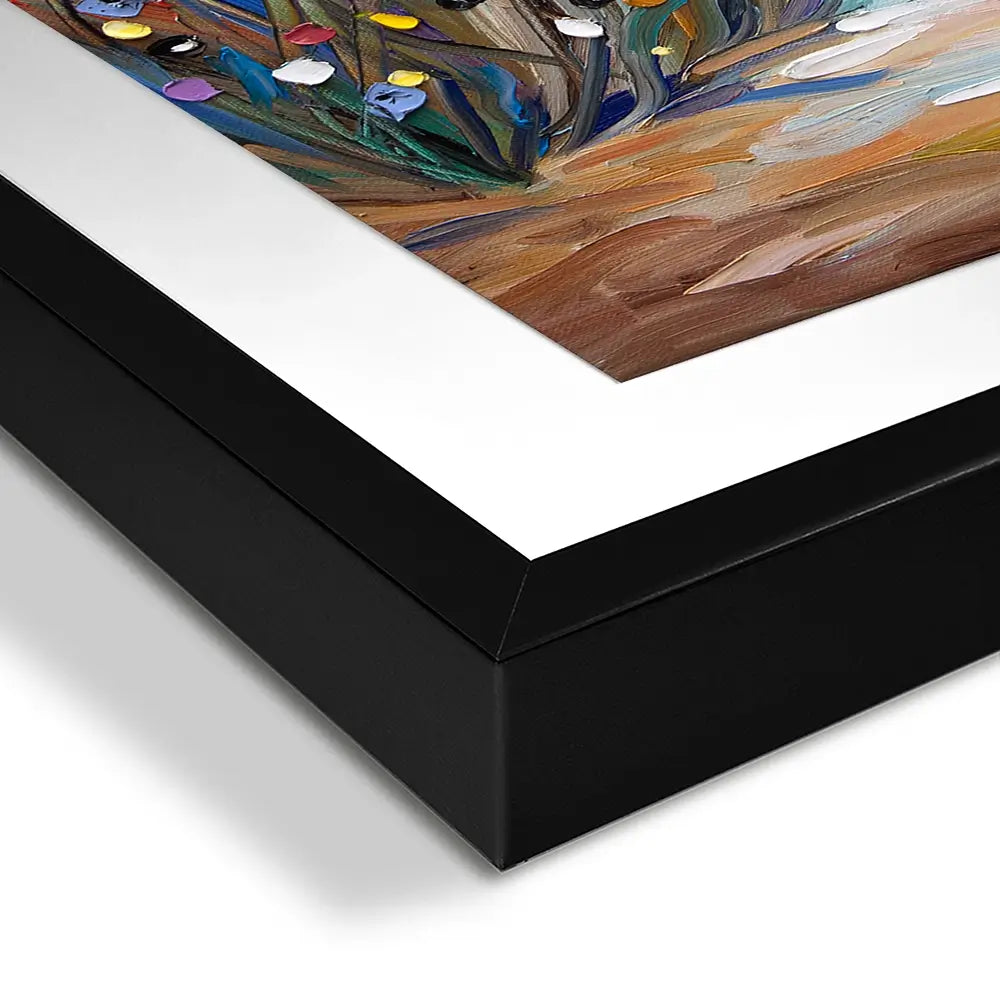 The Magic Garden Square Framed Art Print The Magic Garden Square Framed Art Print wall art product Ekaterina Ermilkina