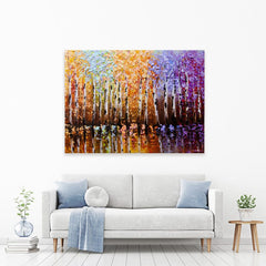 The Magical Forest Canvas Print wall art product Osnat Tzadok