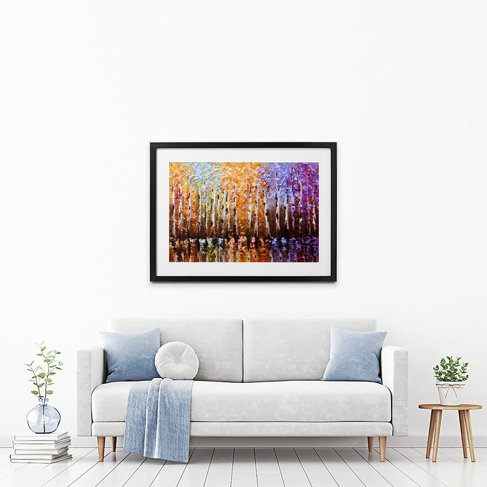 The Magical Forest Framed Art Print wall art product Osnat Tzadok