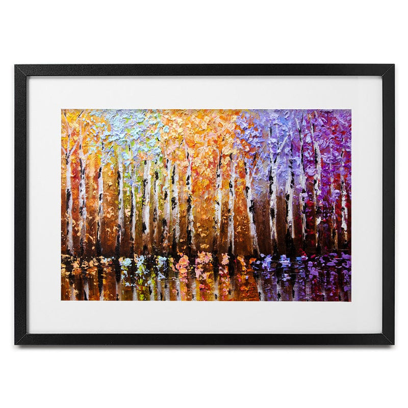 The Magical Forest Framed Art Print wall art product Osnat Tzadok