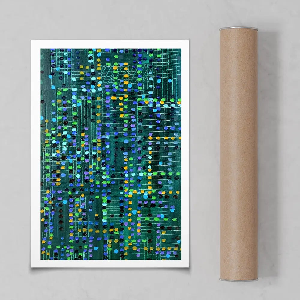 The Matrix Art Print The Matrix Art Print wall art product Ekaterina Ermilkina