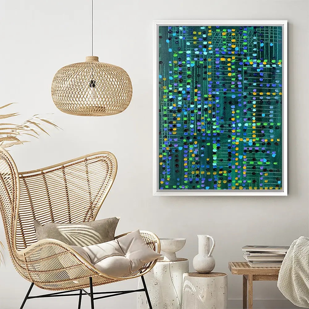 The Matrix Canvas Print The Matrix Canvas Print wall art product Ekaterina Ermilkina