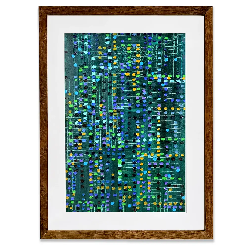 The Matrix Framed Art Print The Matrix Framed Art Print wall art product Ekaterina Ermilkina