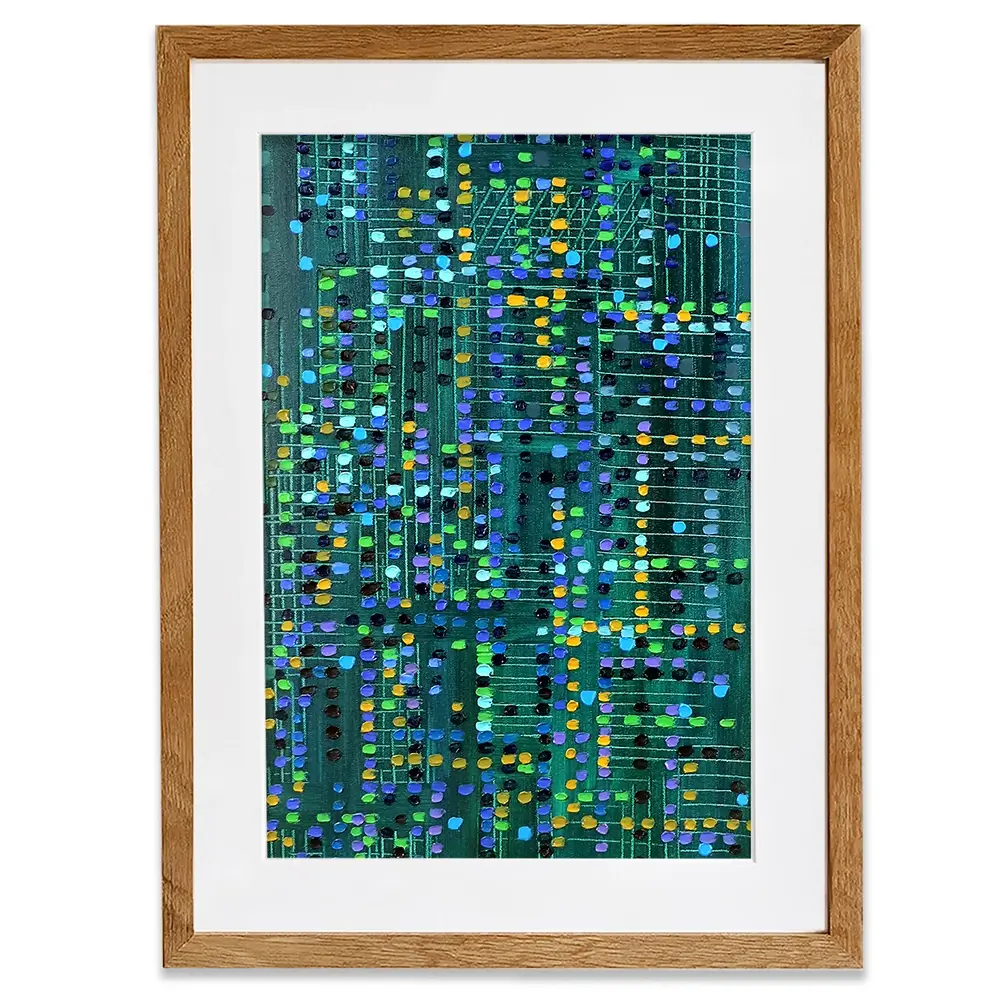 The Matrix Framed Art Print The Matrix Framed Art Print wall art product Ekaterina Ermilkina