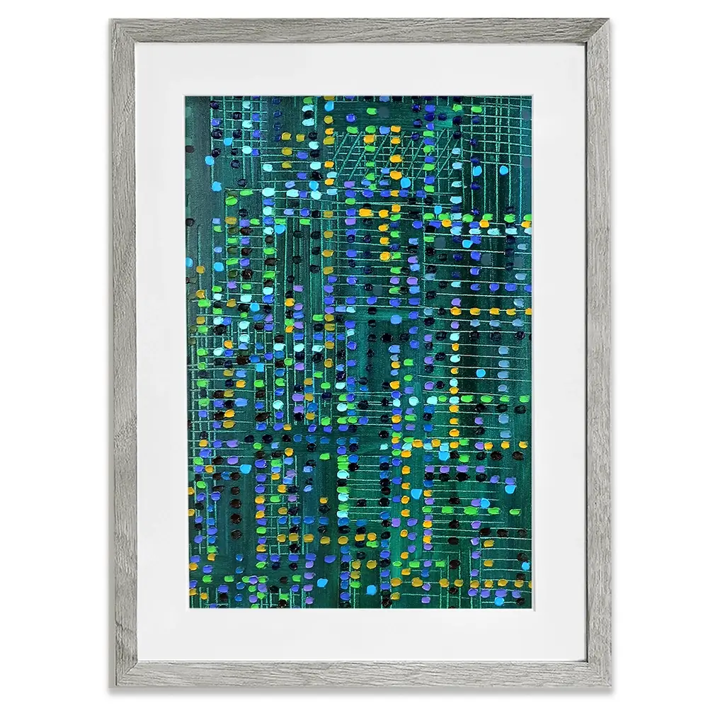 The Matrix Framed Art Print The Matrix Framed Art Print wall art product Ekaterina Ermilkina