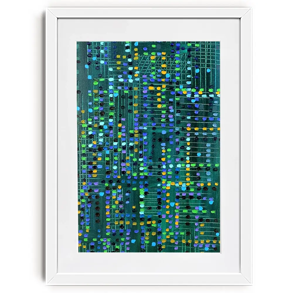 The Matrix Framed Art Print The Matrix Framed Art Print wall art product Ekaterina Ermilkina