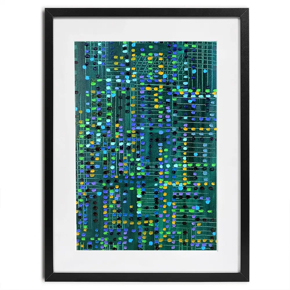 The Matrix Framed Art Print The Matrix Framed Art Print wall art product Ekaterina Ermilkina