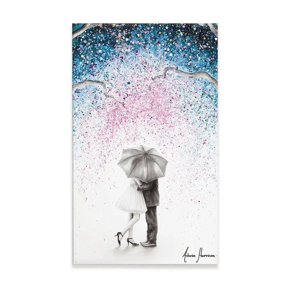 The Midnight Kiss Canvas Print The Midnight Kiss Canvas Print wall art product Ashvin Harrison