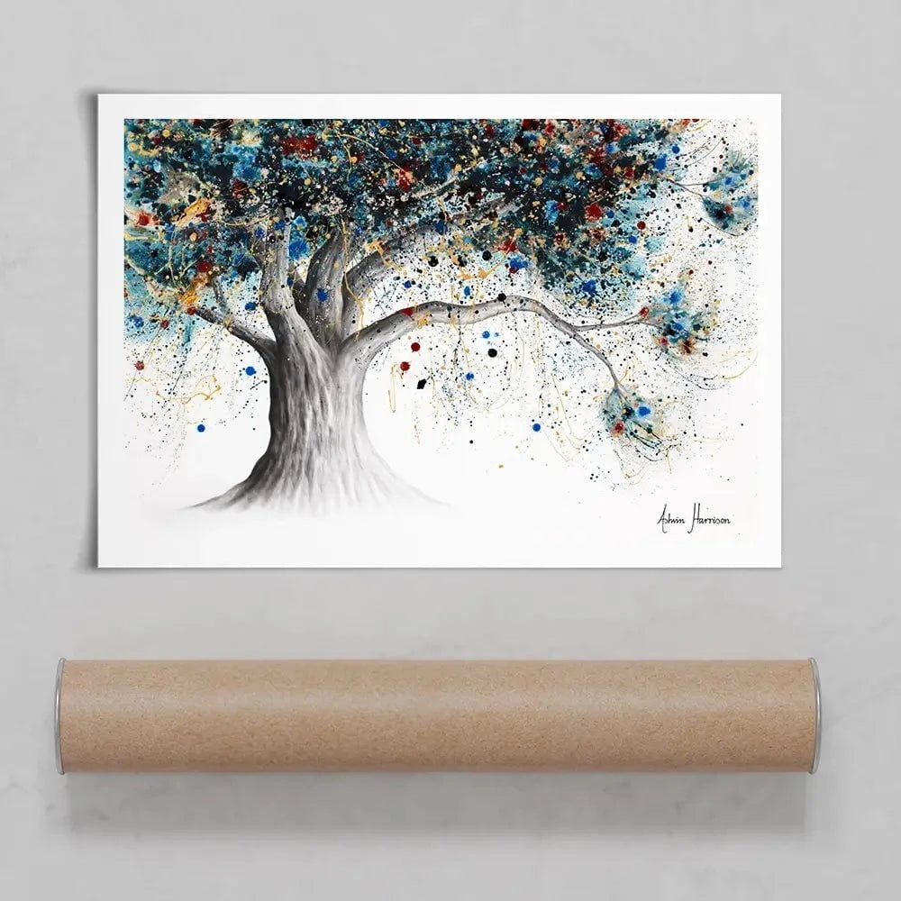 The Midnight Potion Tree Art Print The Midnight Potion Tree Art Print wall art product Ashvin Harrison