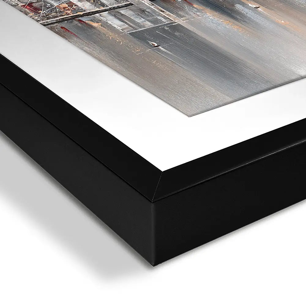 The New York Skyline Square Framed Art Print The New York Skyline Square Framed Art Print wall art product Isabella Karolewicz