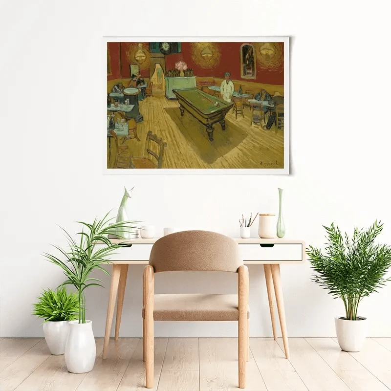 The Night Café Art Print The Night Café Art Print wall art product Vincent Van Gogh