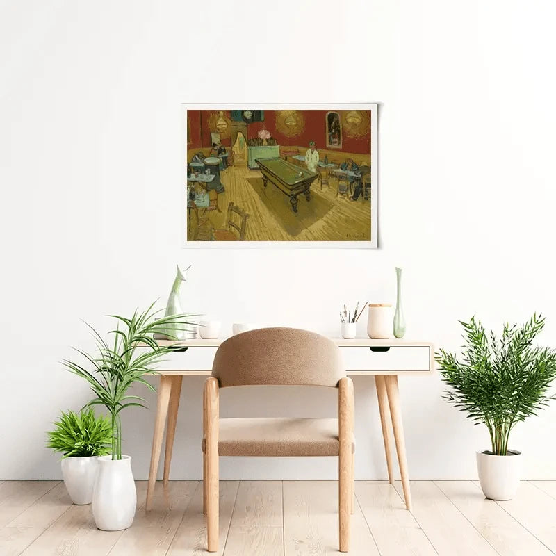 The Night Café Art Print The Night Café Art Print wall art product Vincent Van Gogh