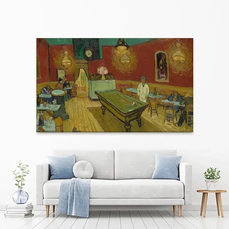 The Night Café Canvas Print The Night Café Canvas Print wall art product Vincent Van Gogh