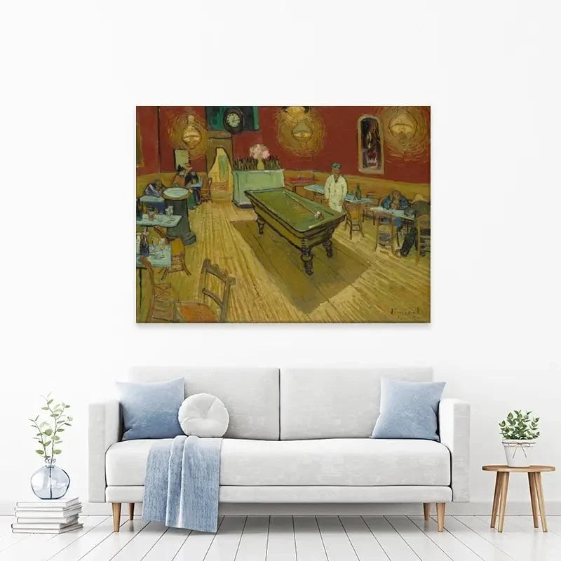 The Night Café Canvas Print The Night Café Canvas Print wall art product Vincent Van Gogh