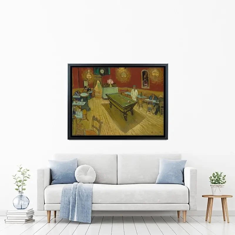 The Night Café Canvas Print The Night Café Canvas Print wall art product Vincent Van Gogh