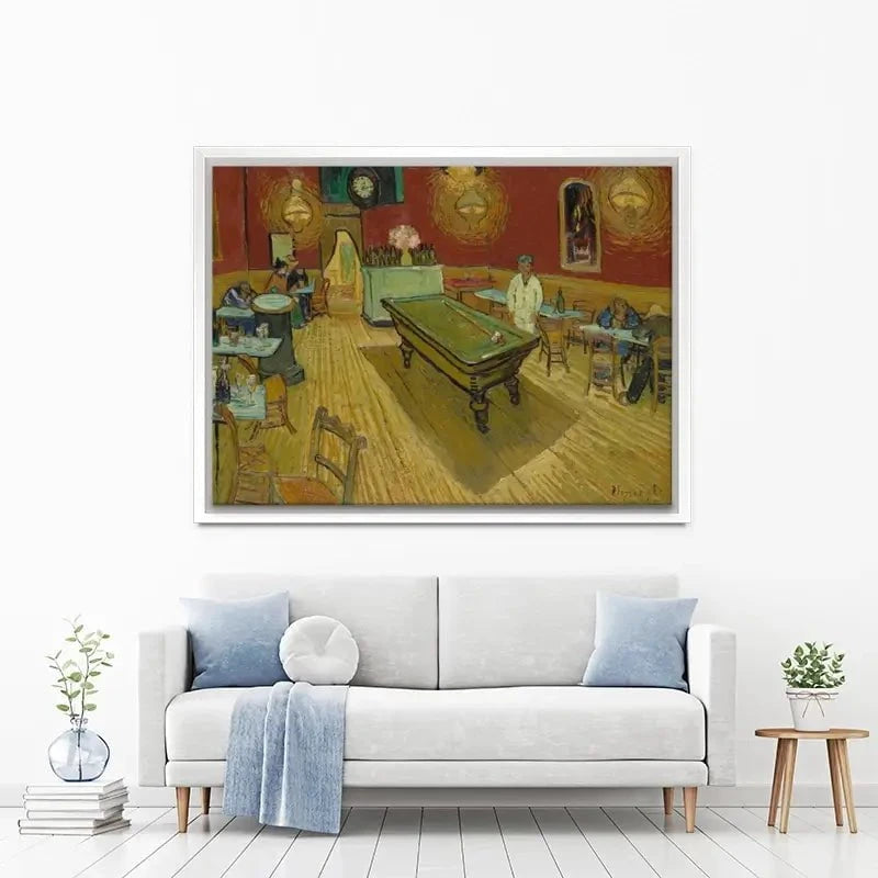 The Night Café Canvas Print The Night Café Canvas Print wall art product Vincent Van Gogh