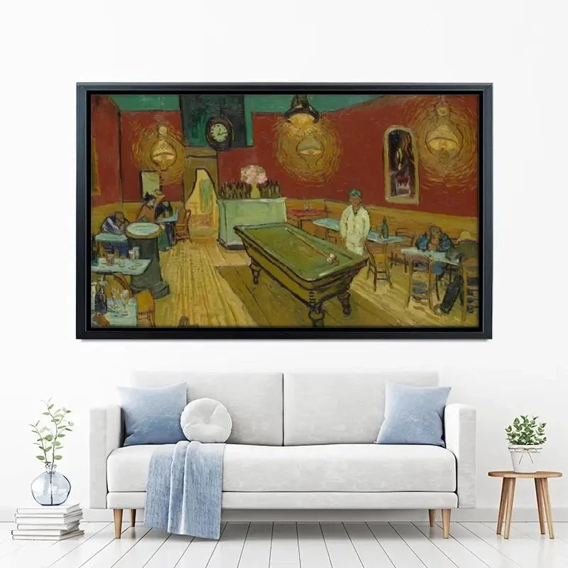 The Night Café Canvas Print The Night Café Canvas Print wall art product Vincent Van Gogh