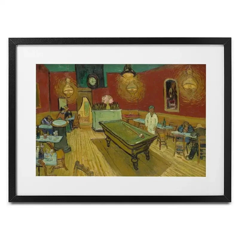 The Night Café Framed Art Print The Night Café Framed Art Print wall art product Vincent Van Gogh
