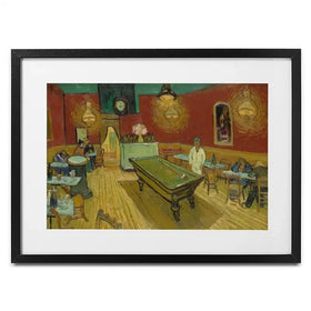 The Night Café Framed Art Print The Night Café Framed Art Print wall art product Vincent Van Gogh