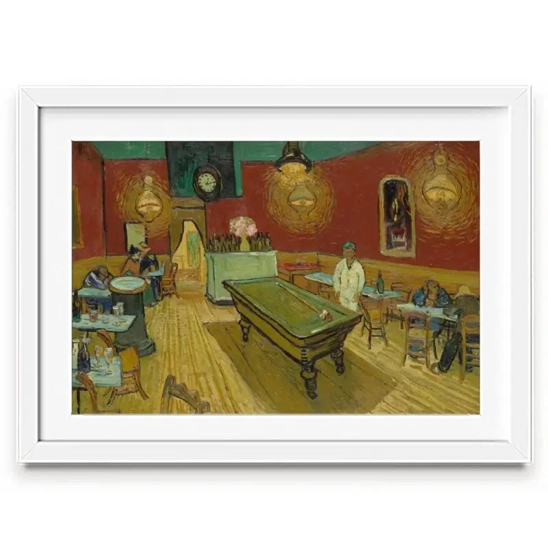 The Night Café Framed Art Print The Night Café Framed Art Print wall art product Vincent Van Gogh