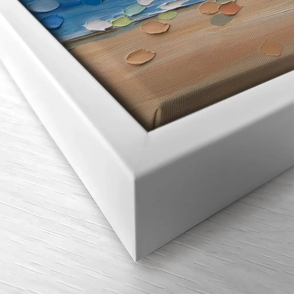 The Ocean Knows Our Names Square Canvas Print The Ocean Knows Our Names Square Canvas Print wall art product Ekaterina Ermilkina
