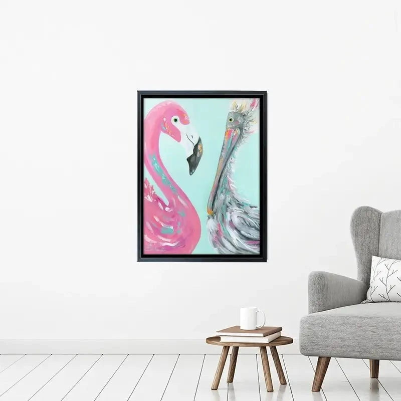 The Odd Couple Canvas Print The Odd Couple Canvas Print wall art product Estelle Grengs - Independent