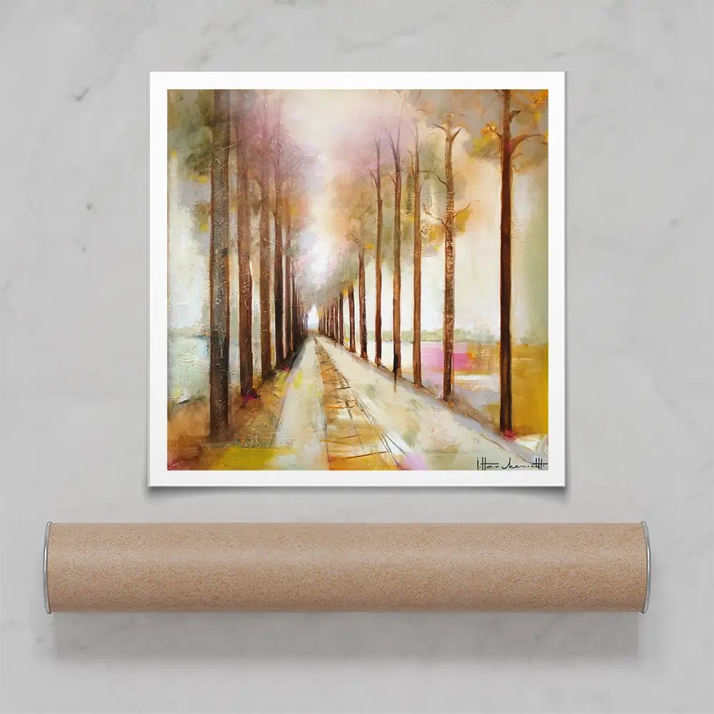 The Pathway Through Square Art Print The Pathway Through Square Art Print wall art product Studio Paint-Ing
