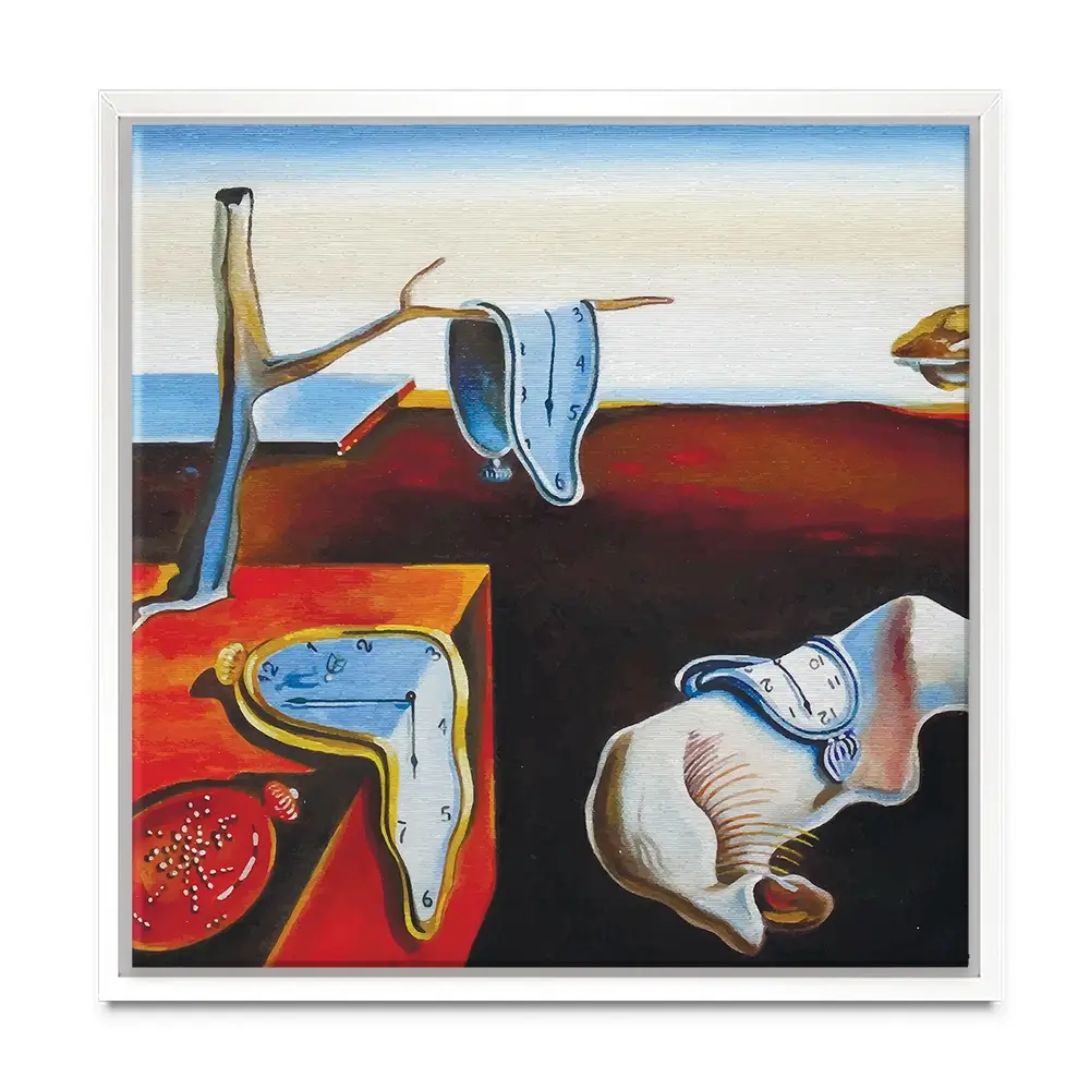 The Persistence Of Memory Square Canvas Print The Persistence Of Memory Square Canvas Print wall art product kumachenkova / Shutterstock