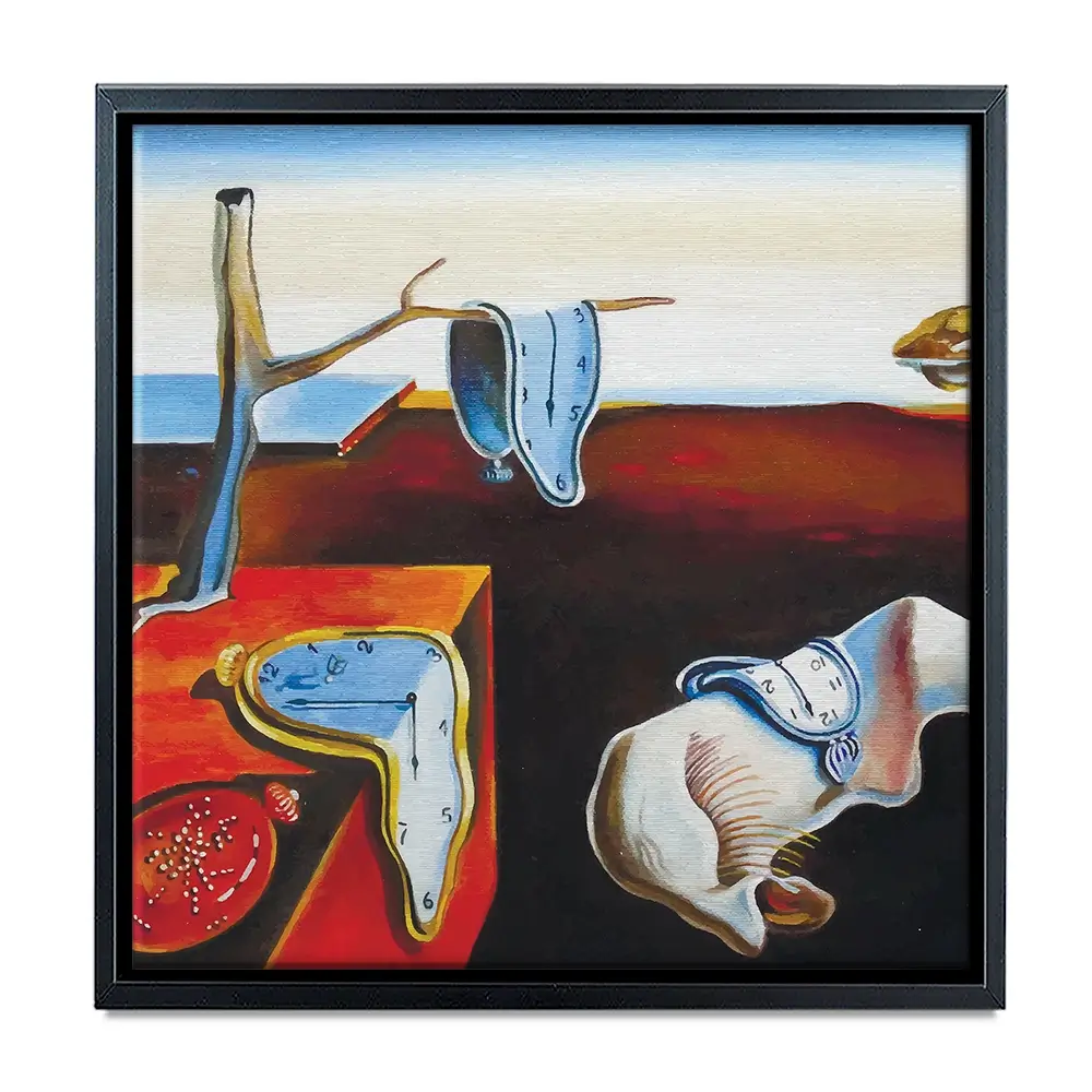 The Persistence Of Memory Square Canvas Print The Persistence Of Memory Square Canvas Print wall art product kumachenkova / Shutterstock