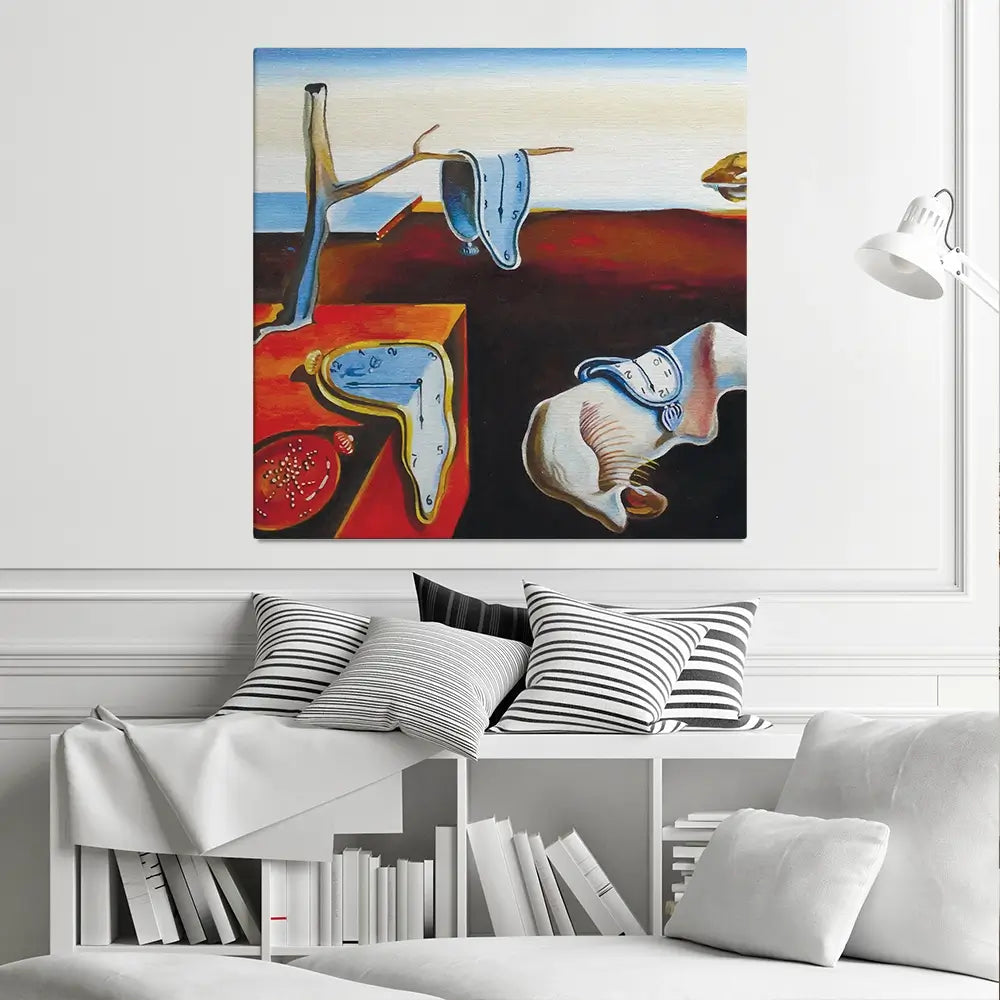 The Persistence Of Memory Square Canvas Print The Persistence Of Memory Square Canvas Print wall art product kumachenkova / Shutterstock