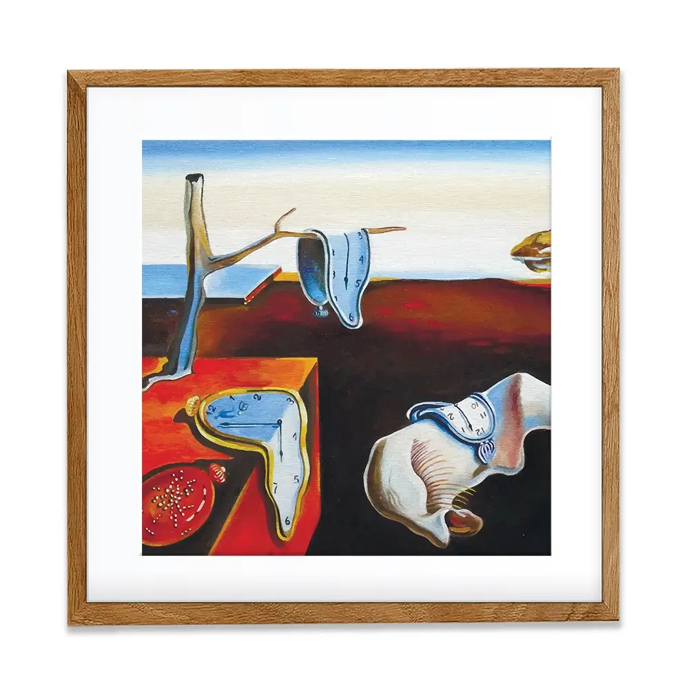 The Persistence Of Memory Square Framed Art Print The Persistence Of Memory Square Framed Art Print wall art product kumachenkova / Shutterstock