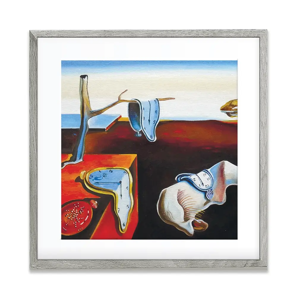 The Persistence Of Memory Square Framed Art Print The Persistence Of Memory Square Framed Art Print wall art product kumachenkova / Shutterstock