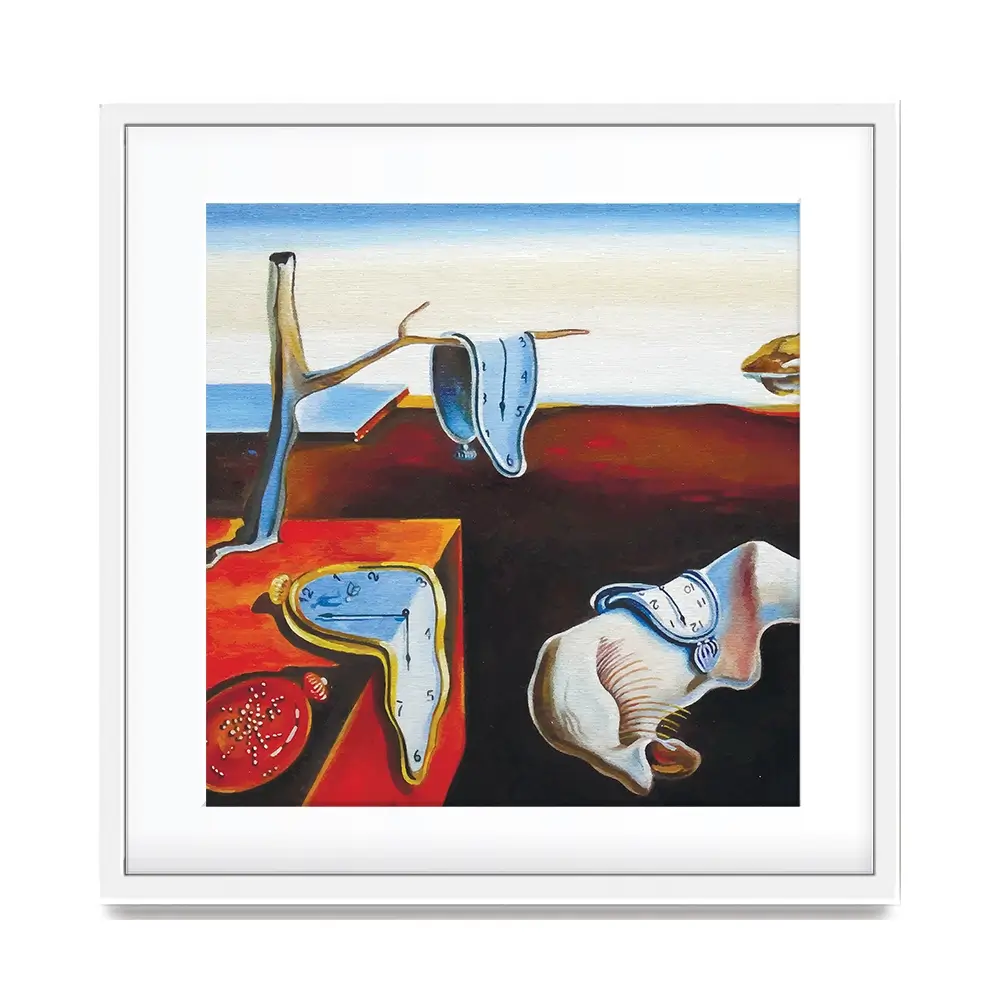 The Persistence Of Memory Square Framed Art Print The Persistence Of Memory Square Framed Art Print wall art product kumachenkova / Shutterstock