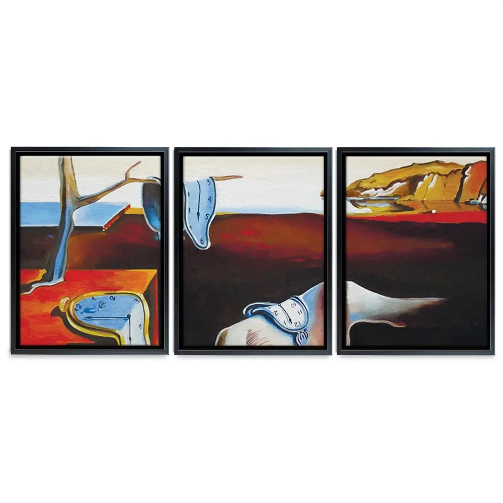 The Persistence Of Memory Trio Canvas Print The Persistence Of Memory Trio Canvas Print wall art product kumachenkova / Shutterstock