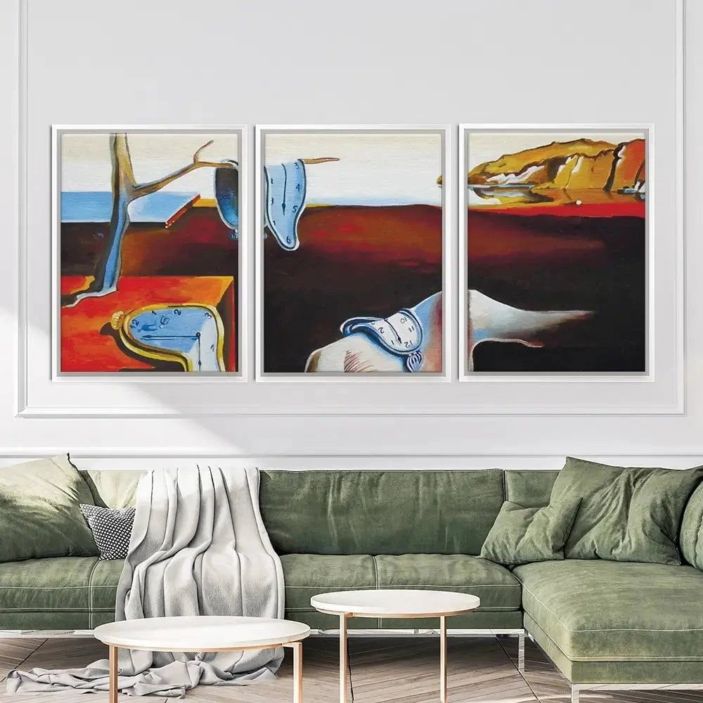 The Persistence Of Memory Trio Canvas Print The Persistence Of Memory Trio Canvas Print wall art product kumachenkova / Shutterstock