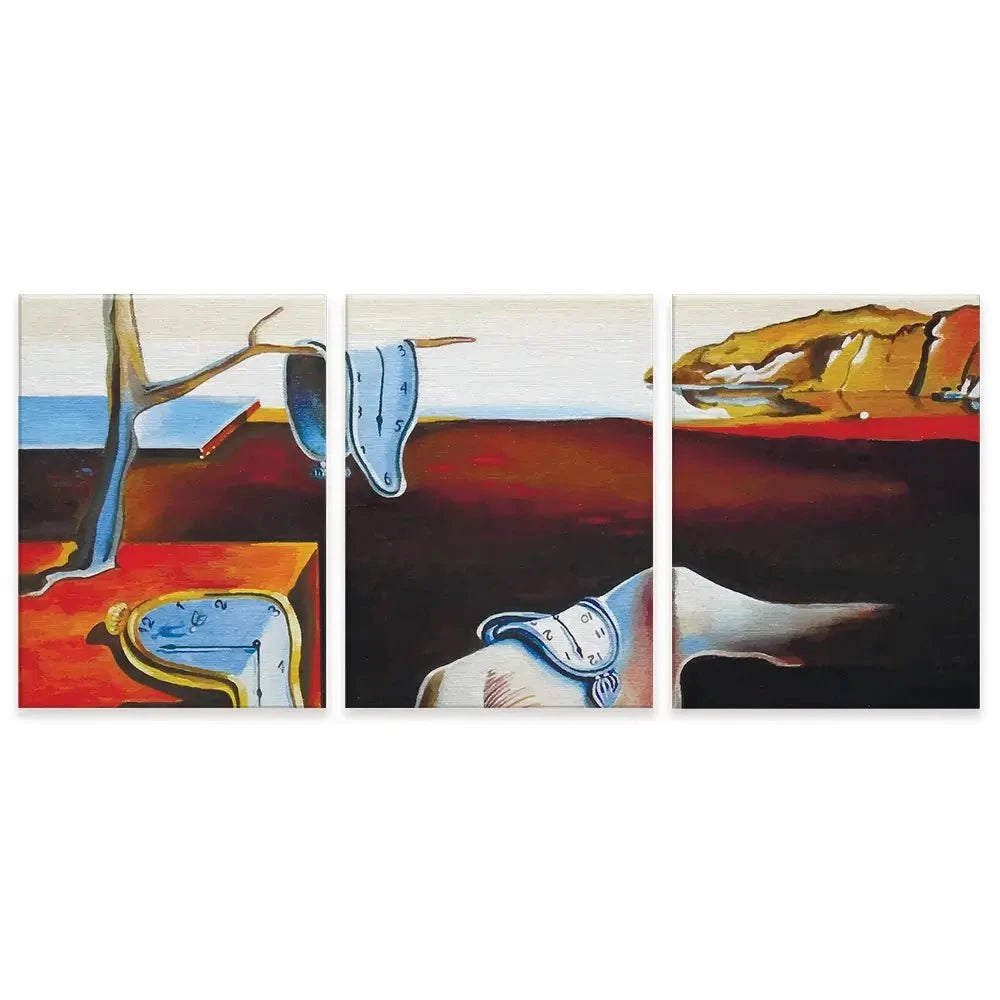 The Persistence Of Memory Trio Canvas Print The Persistence Of Memory Trio Canvas Print wall art product kumachenkova / Shutterstock