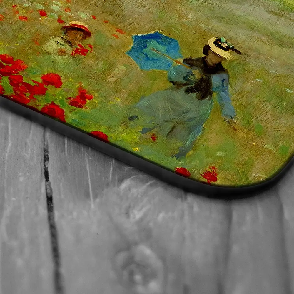 The Poppy Field Coaster Set The Poppy Field Coaster Set wall art product Art Print Shop