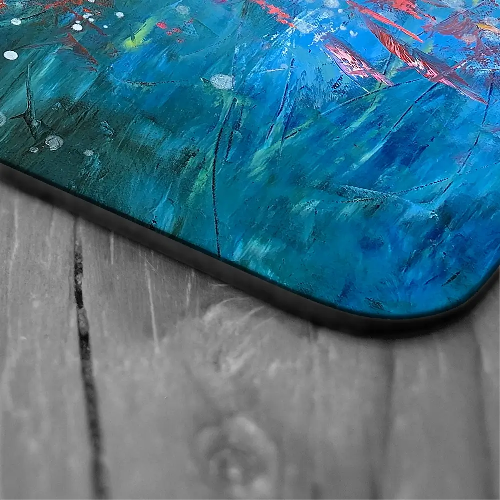 The Power Of Flowers Coaster Set The Power Of Flowers Coaster Set wall art product Laure Bury