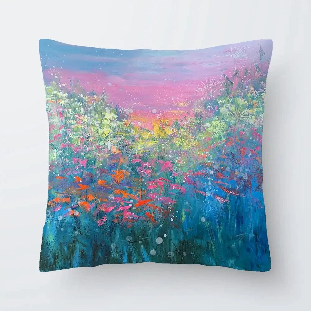 The Power Of Flowers Cushion The Power Of Flowers Cushion wall art product Laure Bury