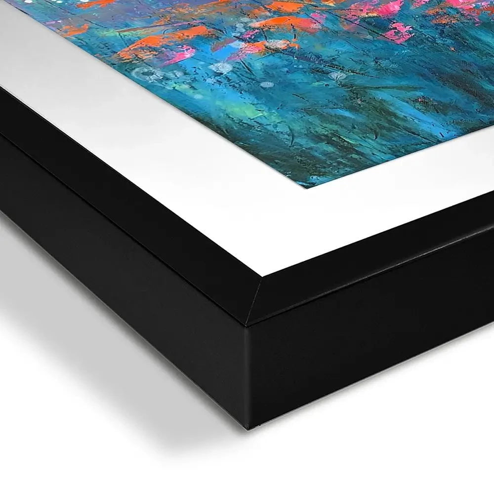 The Power Of Flowers Square Framed Art Print The Power Of Flowers Square Framed Art Print wall art product Laure Bury