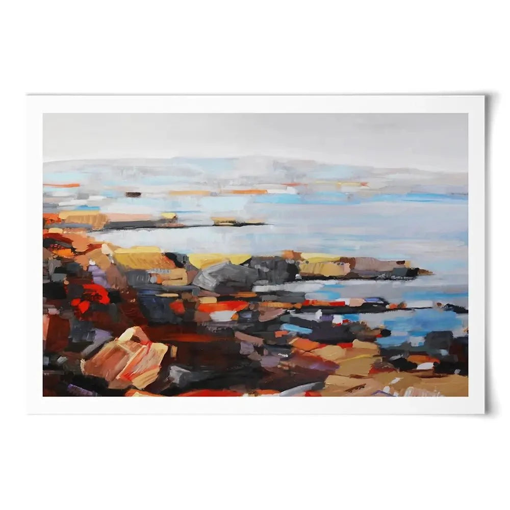The Seaside Art Print The Seaside Art Print wall art product Maria Moretti