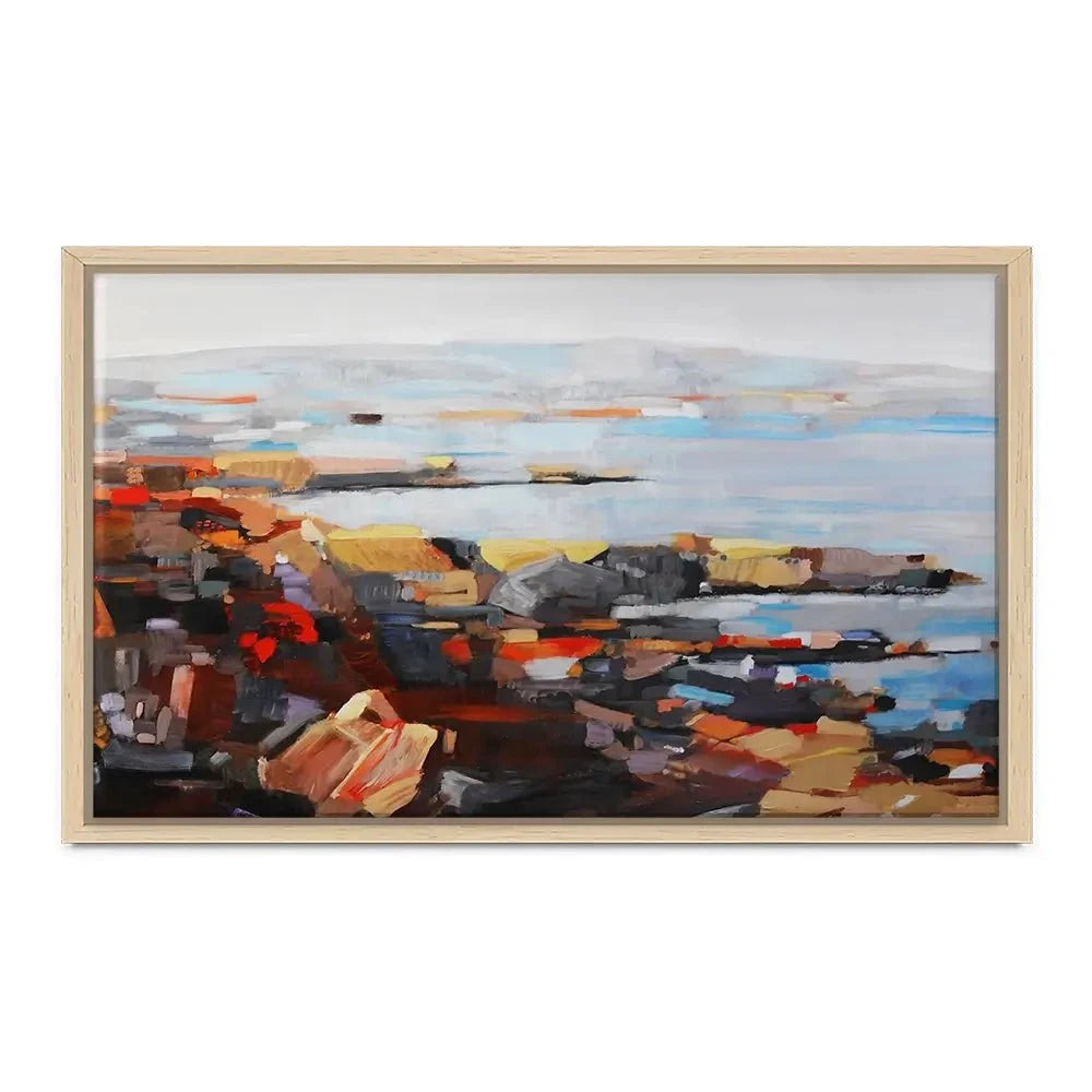 The Seaside Canvas Print The Seaside Canvas Print wall art product Maria Moretti