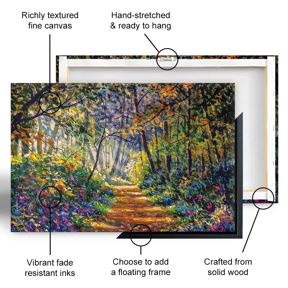 The Secret Garden Canvas Print The Secret Garden Canvas Print wall art product Valery Rybakow / Shutterstock