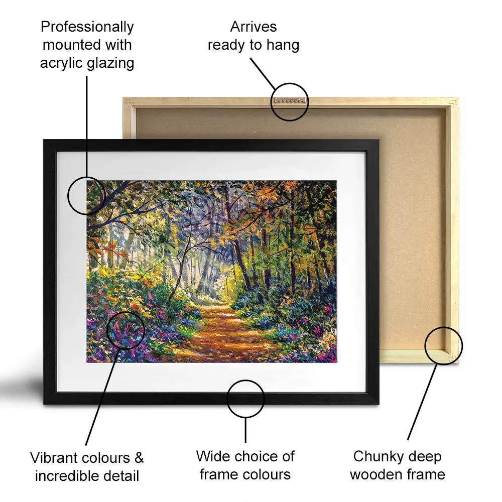 The Secret Garden Framed Art Print The Secret Garden Framed Art Print wall art product Valery Rybakow / Shutterstock