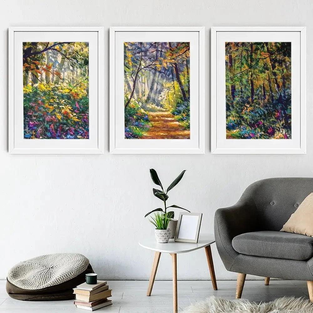 The Secret Garden Framed Art Print Trio The Secret Garden Framed Art Print Trio wall art product Valery Rybakow / Shutterstock