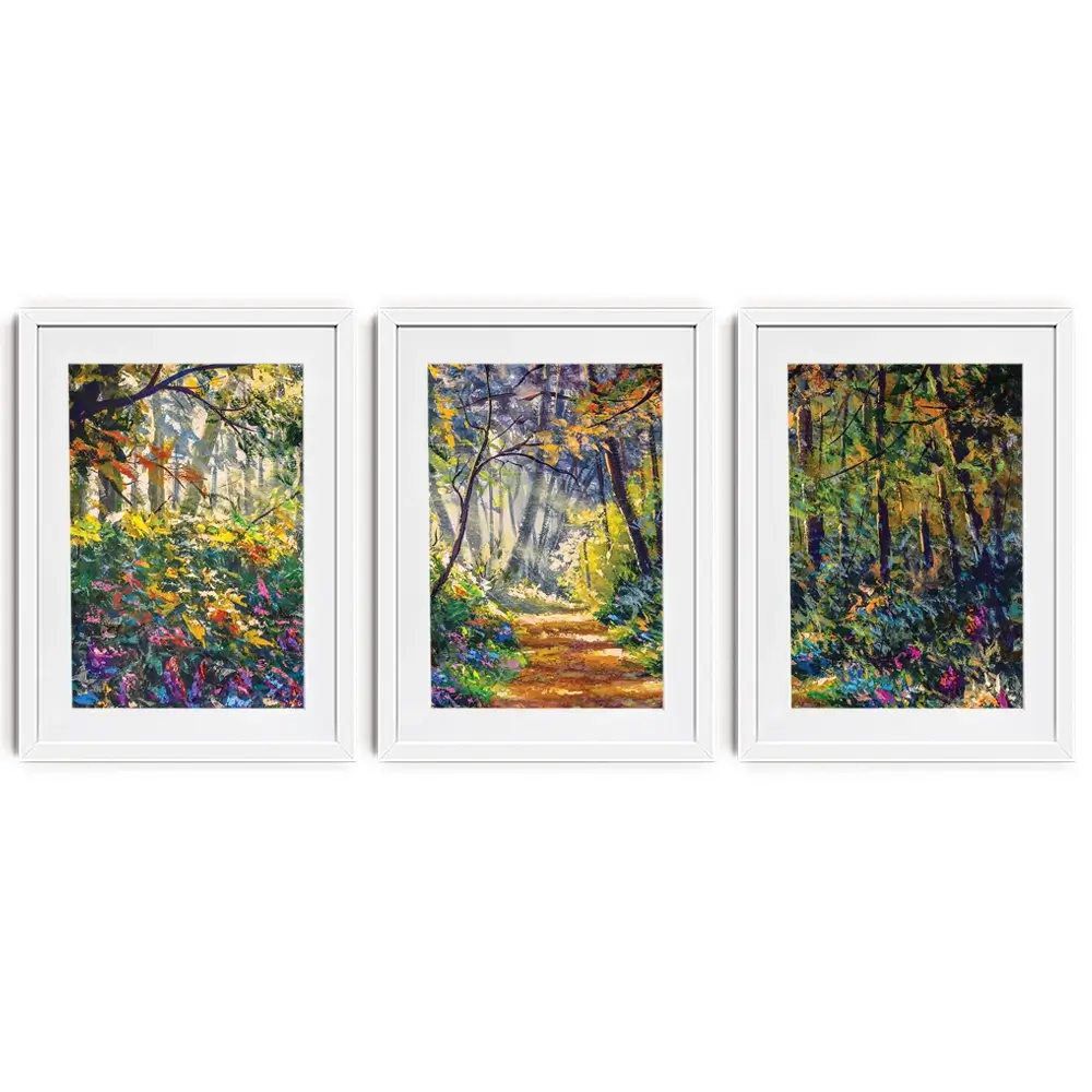 The Secret Garden Framed Art Print Trio The Secret Garden Framed Art Print Trio wall art product Valery Rybakow / Shutterstock