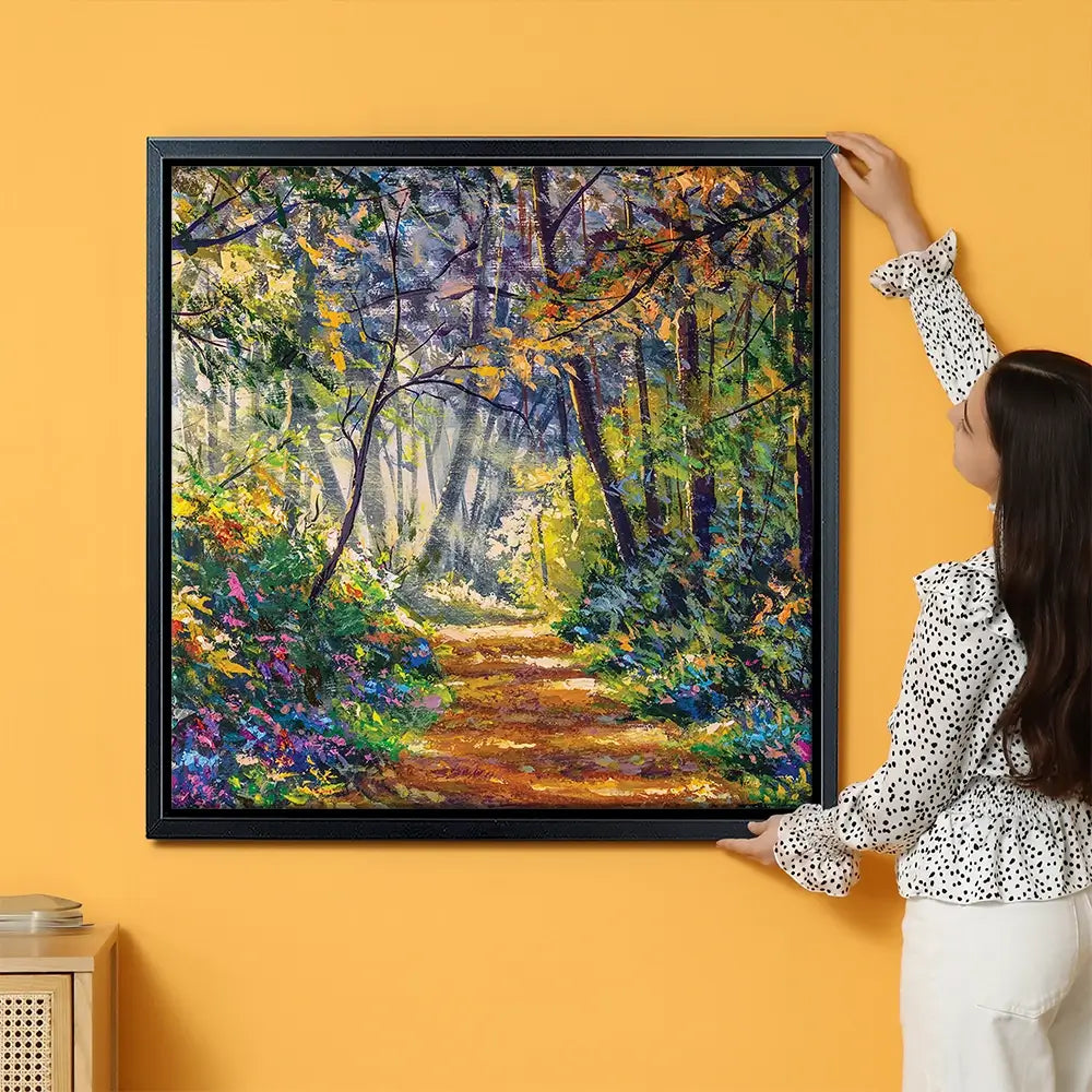 The Secret Garden Oversized Canvas Print The Secret Garden Oversized Canvas Print wall art product Art Print Shop