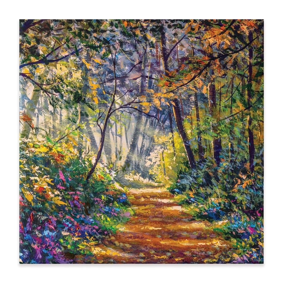 The Secret Garden Square Canvas Print wall art product Valery Rybakow / Shutterstock