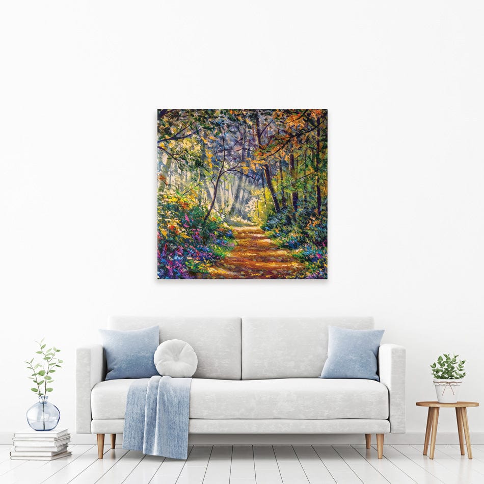 The Secret Garden Square Canvas Print wall art product Valery Rybakow / Shutterstock