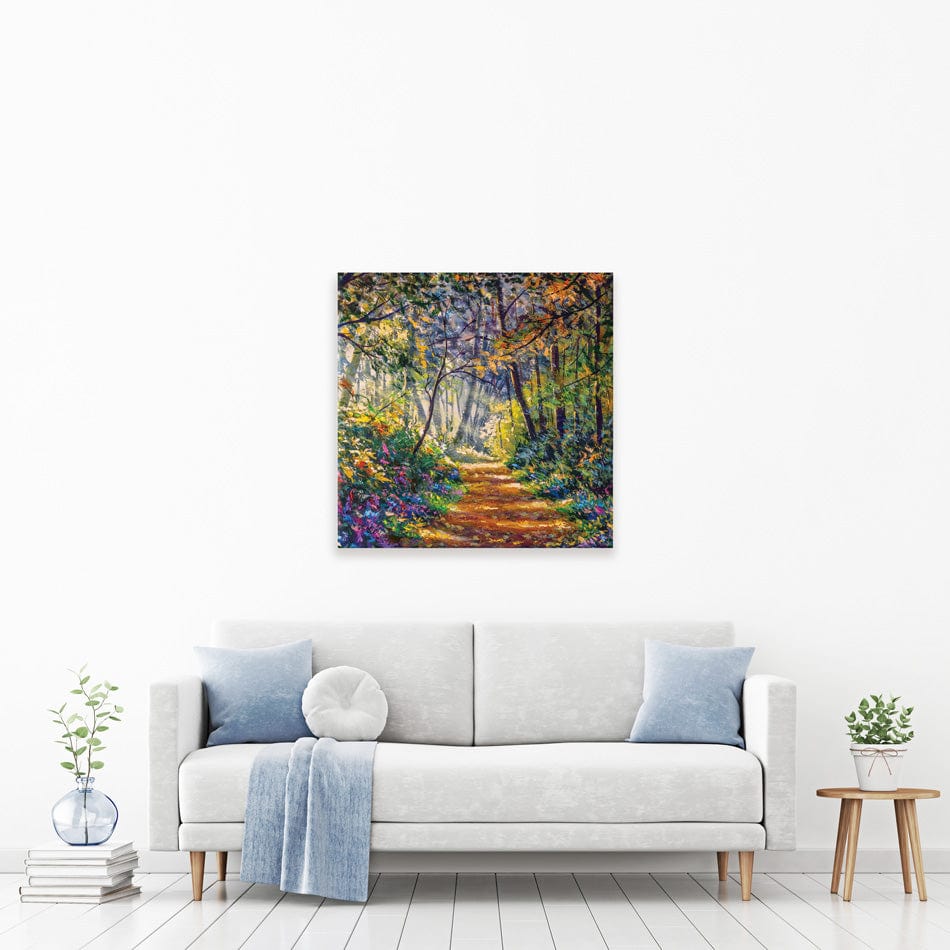 The Secret Garden Square Canvas Print wall art product Valery Rybakow / Shutterstock